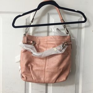 Coach NWT - Coral Leather Brooke Hobo Bag